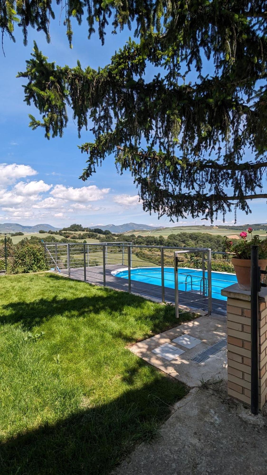 Casa Albaitar Con Piscina Y Sala De Juegos Azcona Екстериор снимка